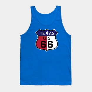 Route 66 Texas Tank Top